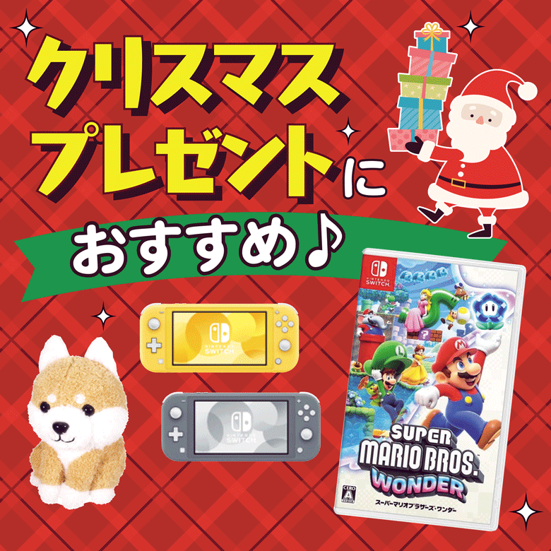 ⑤クリスマスプレゼントにおすすめ♪