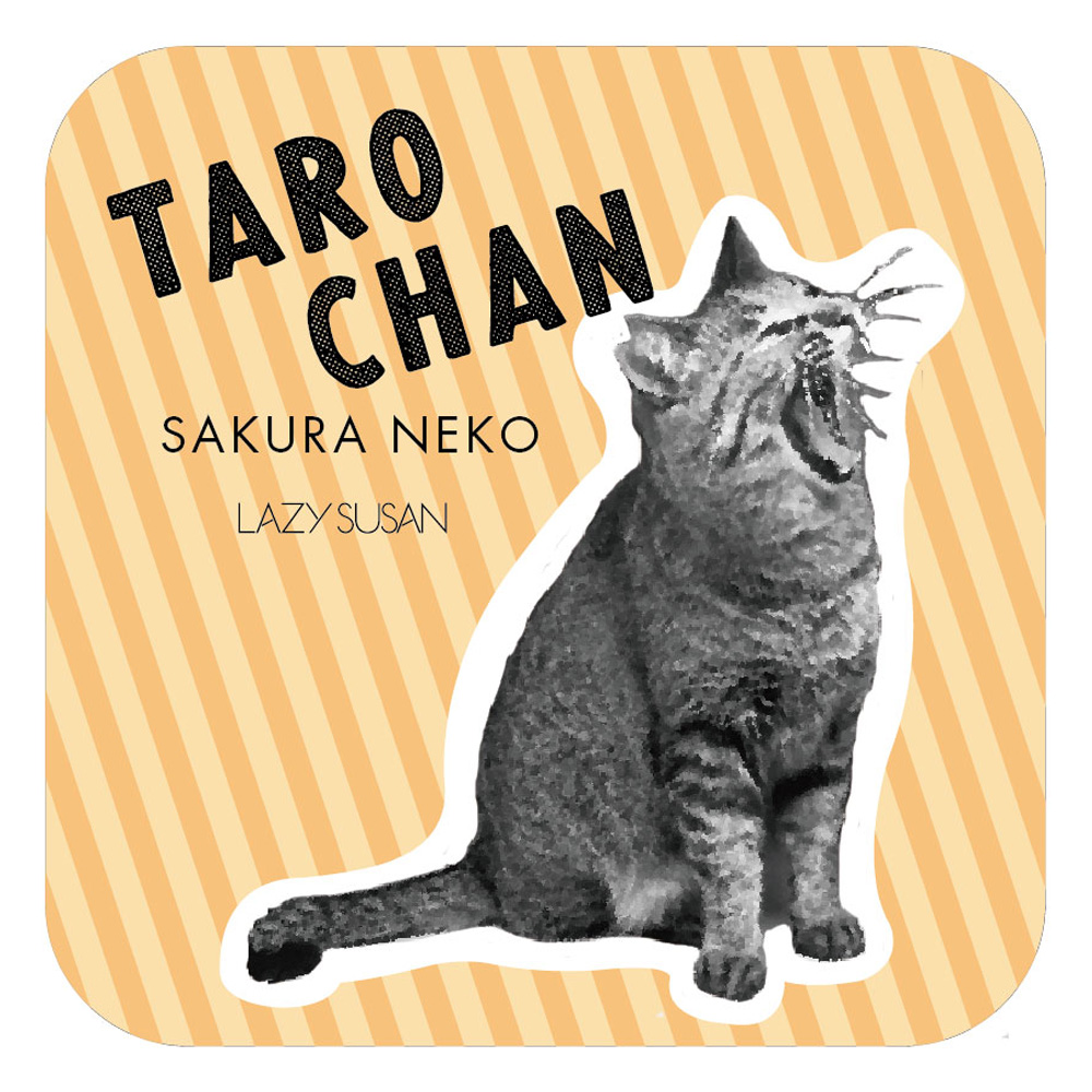 タロちゃん LAZY SUSAN】ネコ好きさん必見♡大人気“タロちゃん”キャンバストート