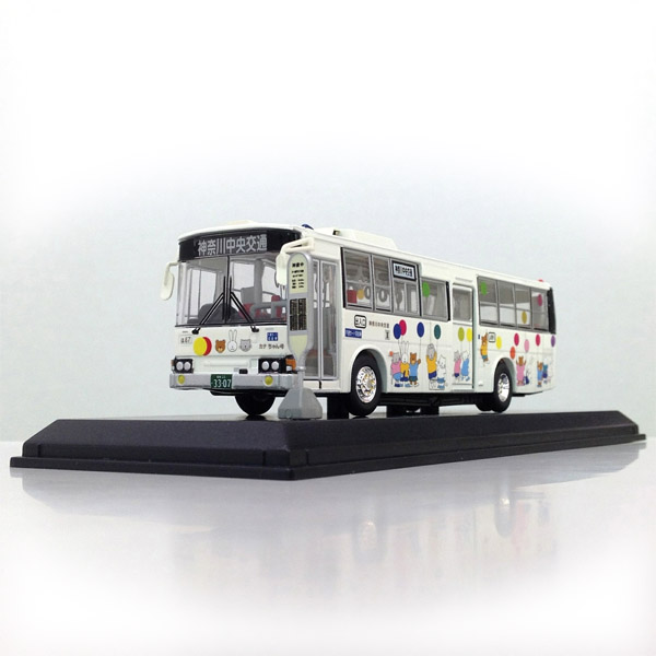 12枚⇒9枚】神奈中バス模型 かなちゃん号 1/80スケール | 商品詳細