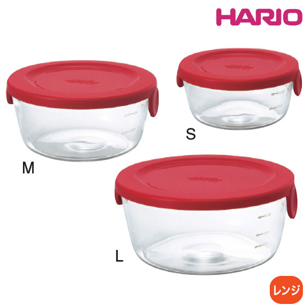 耐熱ガラス製 保存容器 丸型 3コセット ハリオ 商品詳細 マイ グリーンスタンプ ポイントサービス