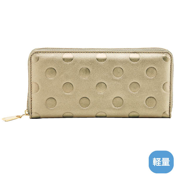国産姫路牛革ドット柄軽量長財布 メタリックゴールド 商品詳細 マイ グリーンスタンプ ポイントサービス 国産姫路牛革ドット柄軽量長財布 メタリックゴールド 商品詳細 マイ グリーンスタンプ ポイントサービス