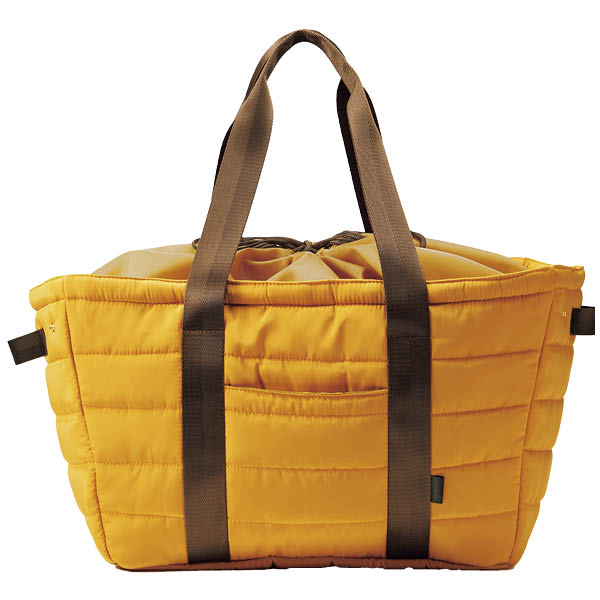 レイジースーザン　撥水キルティング保冷レジカゴバッグ