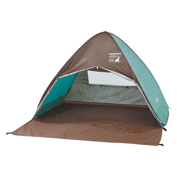 キャプテンスタッグ　CSシャルマンポップアップテント　フルクローズ