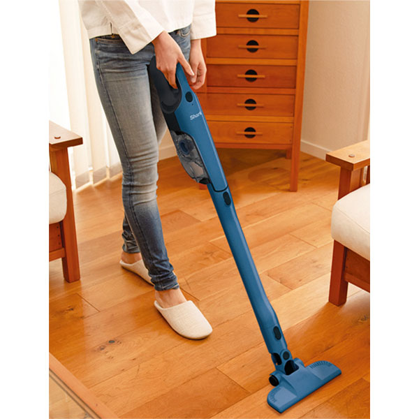 シャーク 充電式サイクロンスティッククリーナー ブルージーン
