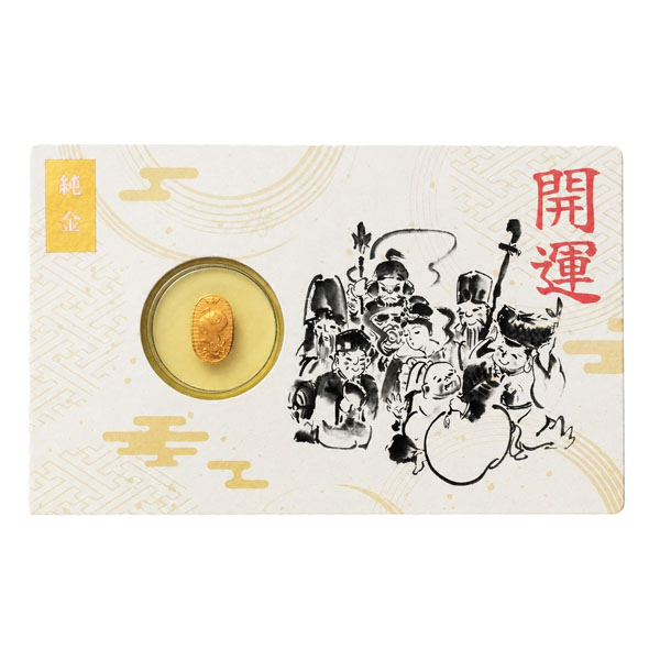純金 【開運】ミニ小判0.2g