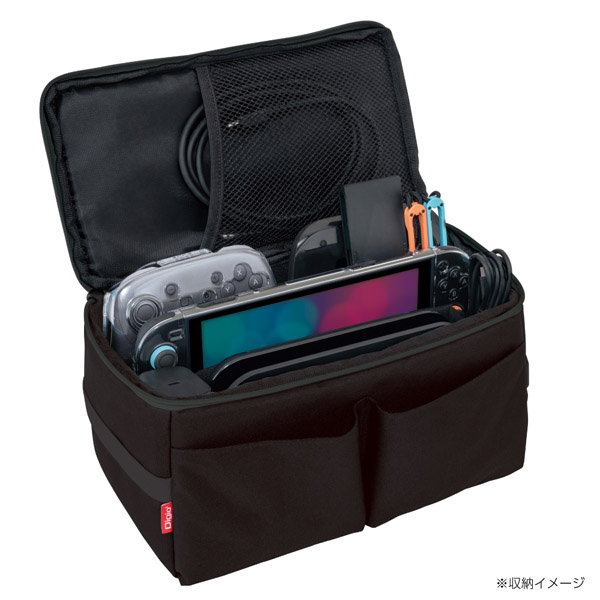 ナカバヤシ　Switch 2用ぜんぶ収納ボックス厚手クッション