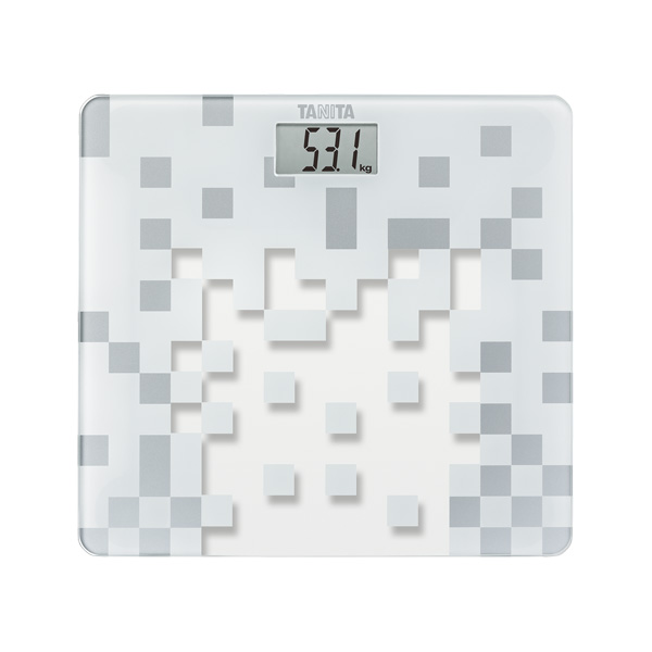 タニタ　デジタルヘルスメーター（体重計）　ホワイト