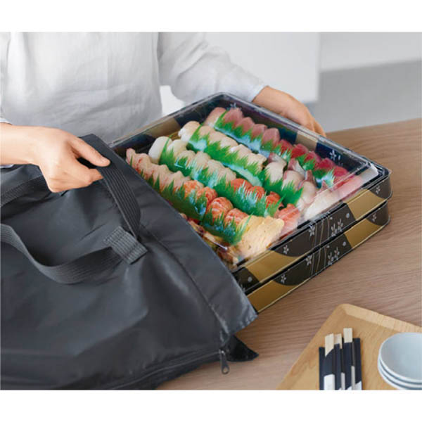 tower 寿司・ピザが入るレジかごかばん