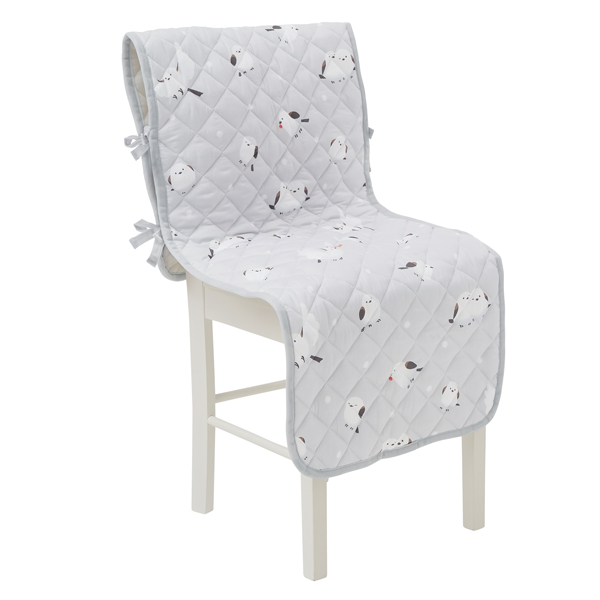 かわいいシマエナガのチェアカバー