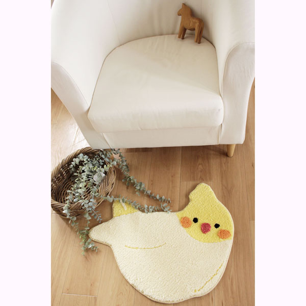 洗えるマット　オカメインコ